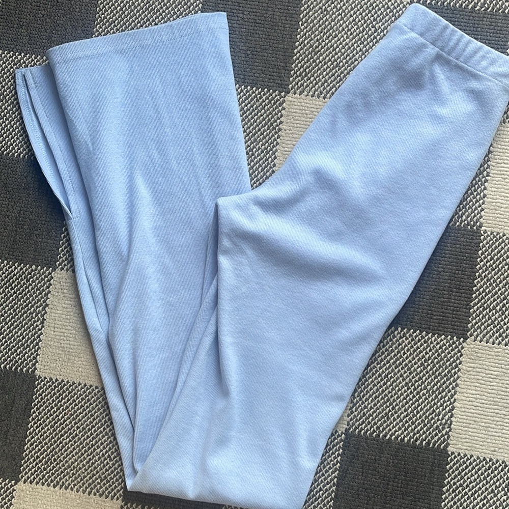Pac Sun Ribbed flare yoga pants S